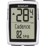 Licznik rowerowy Sigma BC 12.0 przewodowy biały