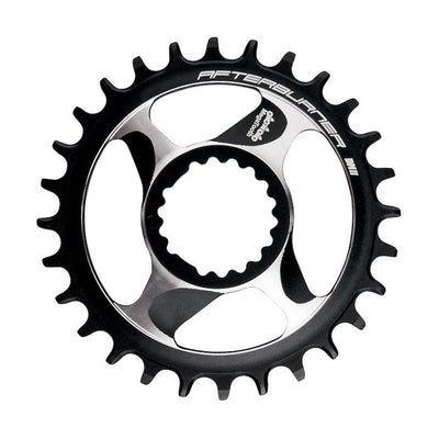 Plato Fsa Afterburner Direct Mount Shimano 12v WA835 Aluminio Negro/Plata