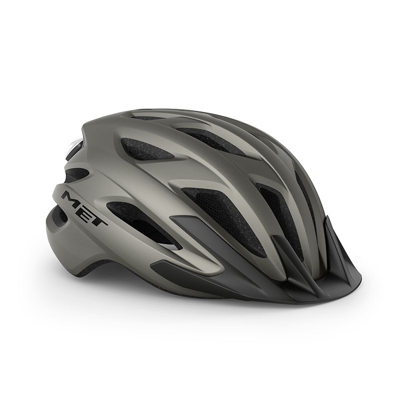 Casco Met Crossover Mips Titanium Mate