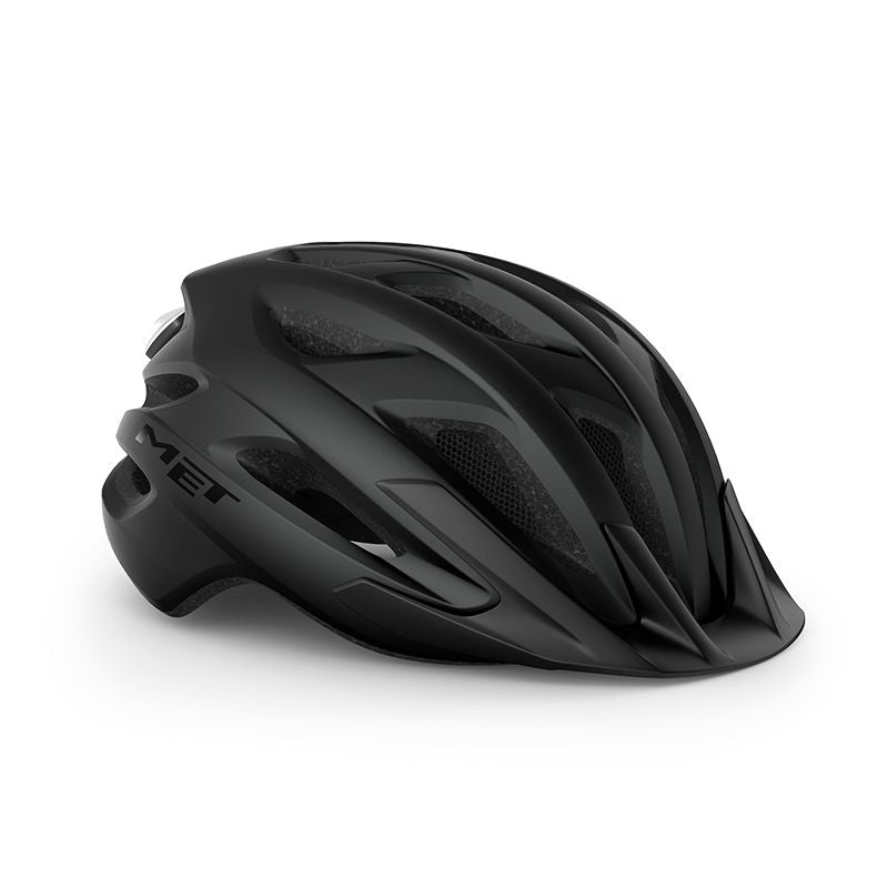 Casco Met Crossover Black Mate