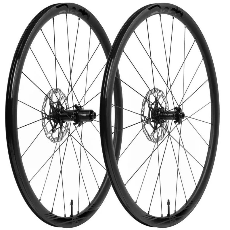 Juego Ruedas Deda RS3DB Freno Disco Center Lock Cubierta Tubeless Ready Sram XDR Aluminio POB Negro