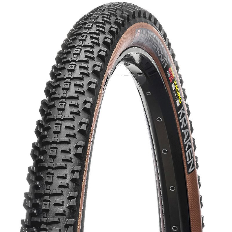 Cubierta Hutchinson Kraken RLAB HardSkin Racer XC Tubeless Ready Plegable Negro/Marrón