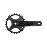 Campagnolo Ekar GT 104 Bcd 4-Arm 36t 1x13s Aluminiowy Korbowód/Tarcza Łańcuchowa Czarny