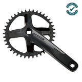 Fsa Vero Pro JIS Square Taper Axle 120 Bcd 42t Aluminiowy Korbowód/Zębatka Czarny