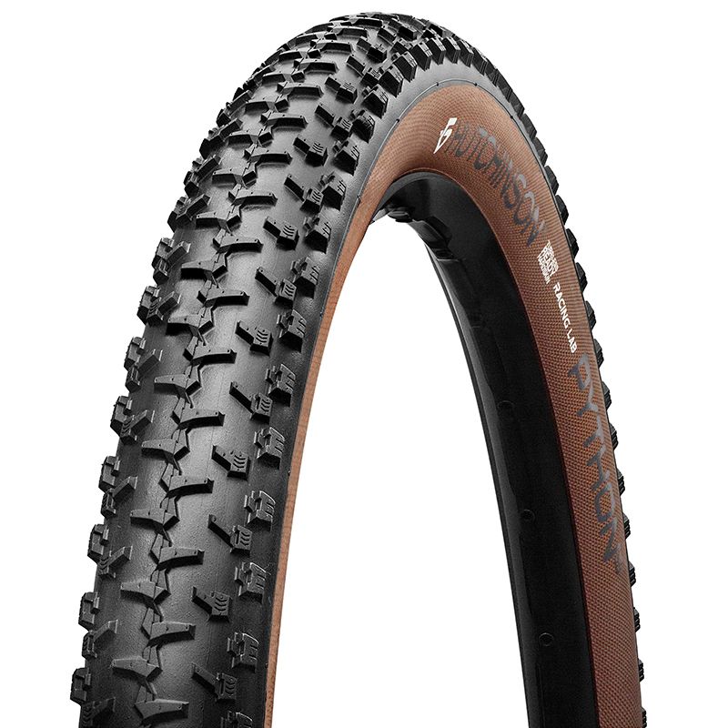 Cubierta Hutchinson Python 3 Racing Lab HardSkin Tubeless Ready Plegable Negro/Marrón