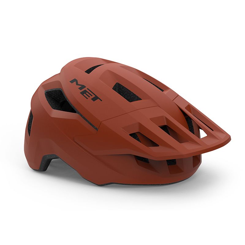 Casco Met Shelter Mips Red Mud Mate