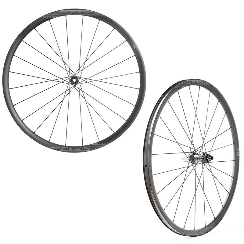 Juego Ruedas Miche Graff XL Freno Disco Center Lock Tubeless Ready Sram XDR Aluminio Negro