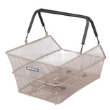 Basil Cento Tylny Koszyk MIK Plate 24x39x13.5cm Stal Srebrny