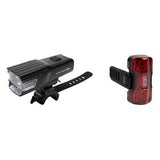 Zefal Supervision Zestaw Oświetlenia Przednie F200 Tylne R150 USB Biały/Czerwony