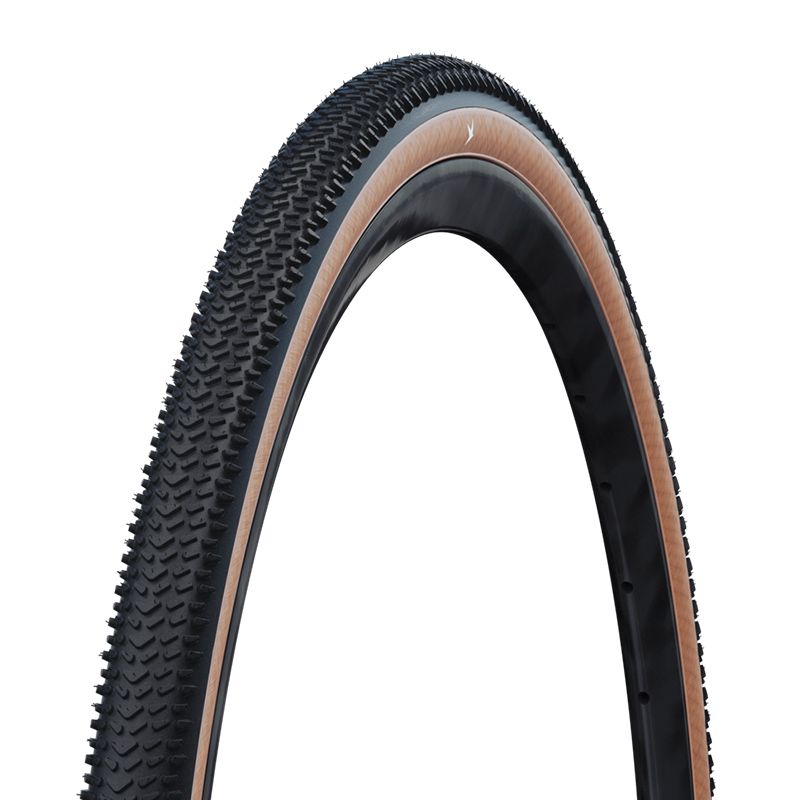 Cubierta Schwalbe G-One RS Pro HS621 Evolution Super Race V-Guard Addix Race TLR Plegable Negro/Marrón