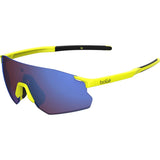 Bolle Icarus Okulary Przeciwsłoneczne Fluorescent Yellow Matte Brown Blue