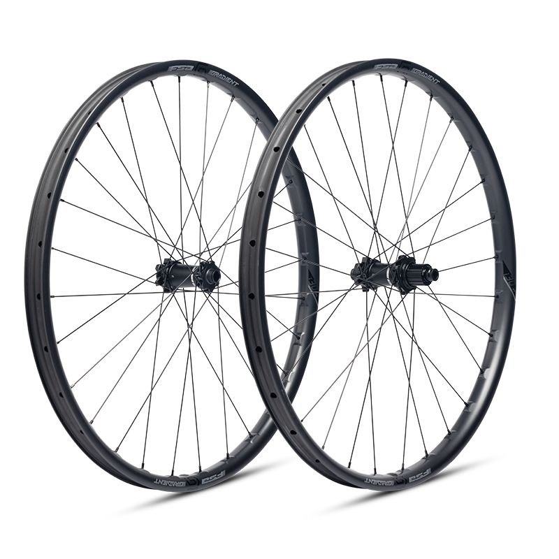 Juego Ruedas FSA Gradient i30 148 Boost Freno Disco 6 Agujeros Tubeless Ready Shimano 12v Carbono Negro