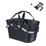 Basil Classic Carry All Tylny Koszyk MIK 2.0 Plate 22L 38x20.5x17.5cm Poliester Czarny