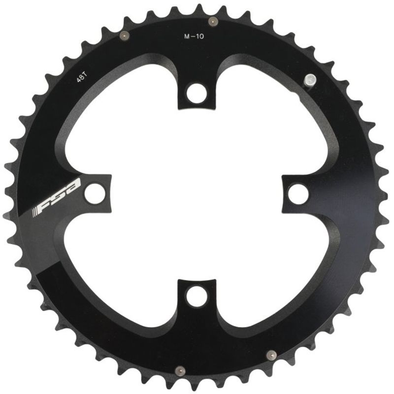 Plato E-BIKE Fsa 104 Bcd 4 Brazos Yamaha 2x Aluminio Negro