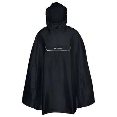 Poncho Impermeable Vaude Valdipino Negro
