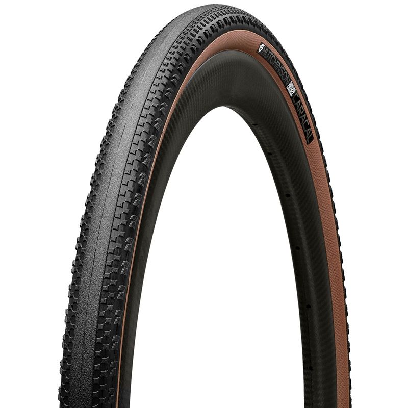 Cubierta Hutchinson Caracal HardSkin Mach Tread 3.0 Tubeless Ready Negro/Marrón