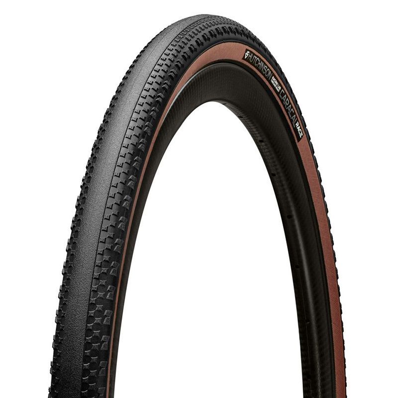 Cubierta Hutchinson Caracal Race Mach Tread 3.0 Tubeless Ready Plegable Negro/Marrón