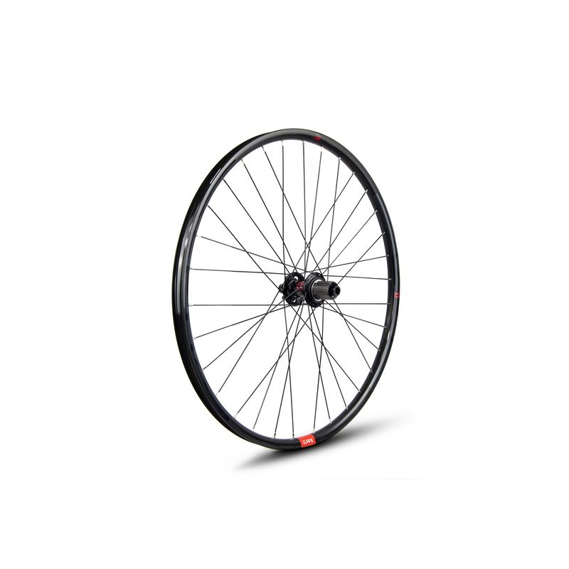 Rueda Trasera Gurpil Alpha Freno Disco 6 Agujeros Boost Tubeless Ready Shimano 8/11v Negro