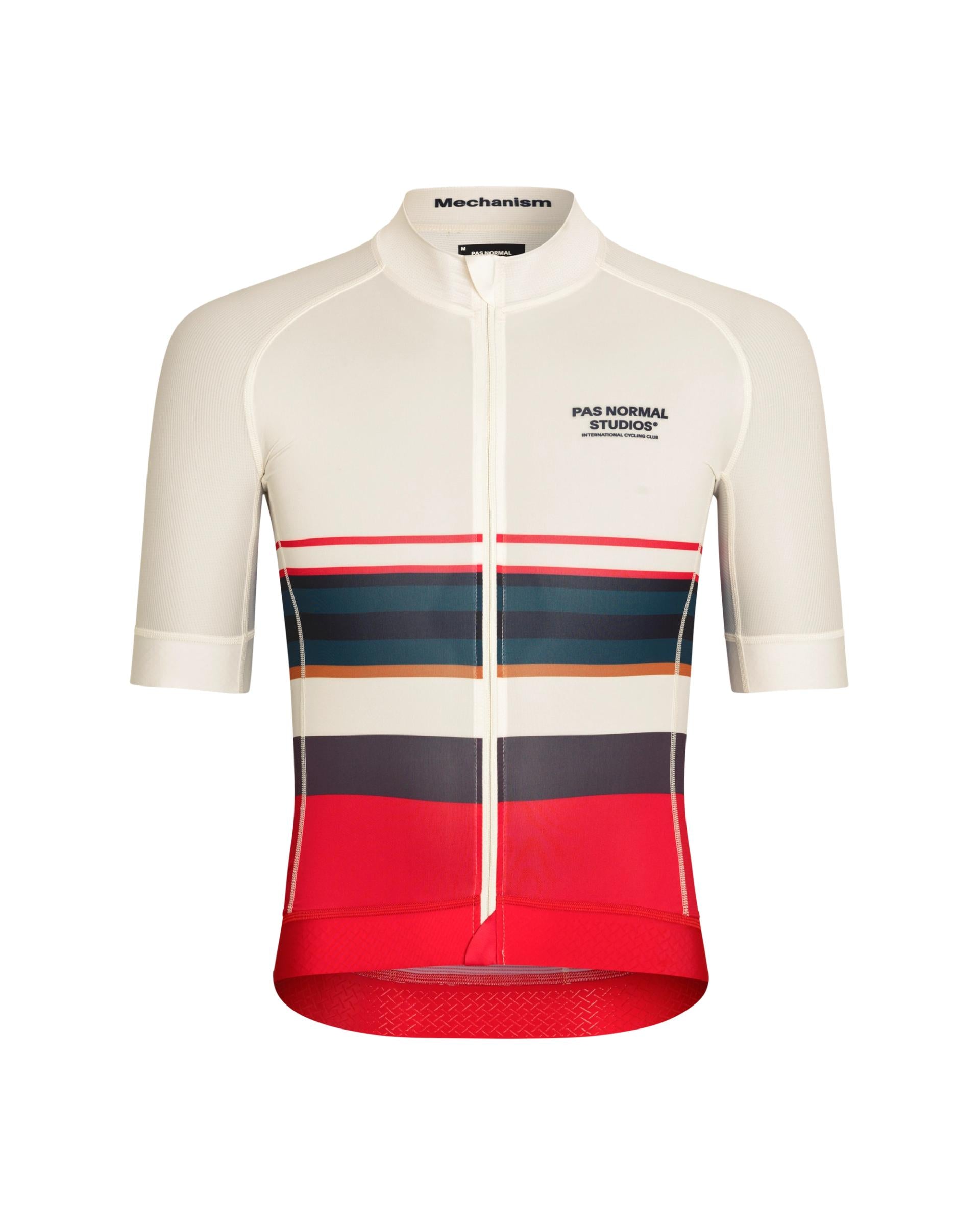 Maillot Manga Corta Pas Normal Studios Mechanism Late Drop Hombre Off White