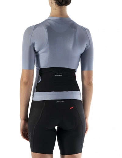 Alda Metalic Maillot Manga Corta Etxeondo Mujer Gris Perla #4