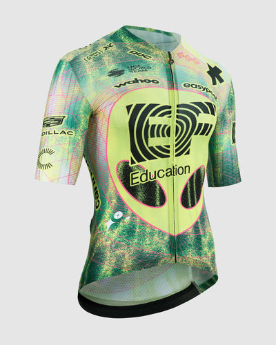 Maillot Manga Corta Assos Equipe RS S11 EF Close Encounter Hombre Alien Green #3