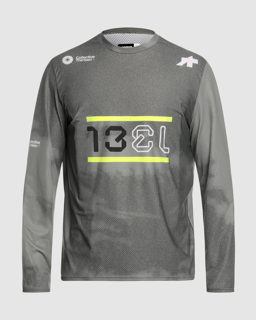 Maillot Manga Larga Assos Tactica Collective 13 LS S11 Hombre Collective Impossible Green