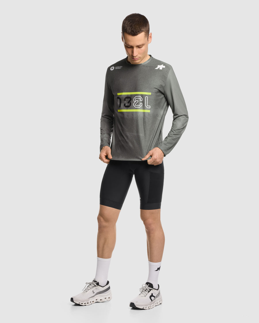 Maillot Manga Larga Assos Tactica Collective 13 LS S11 Hombre Collective Impossible Green #5