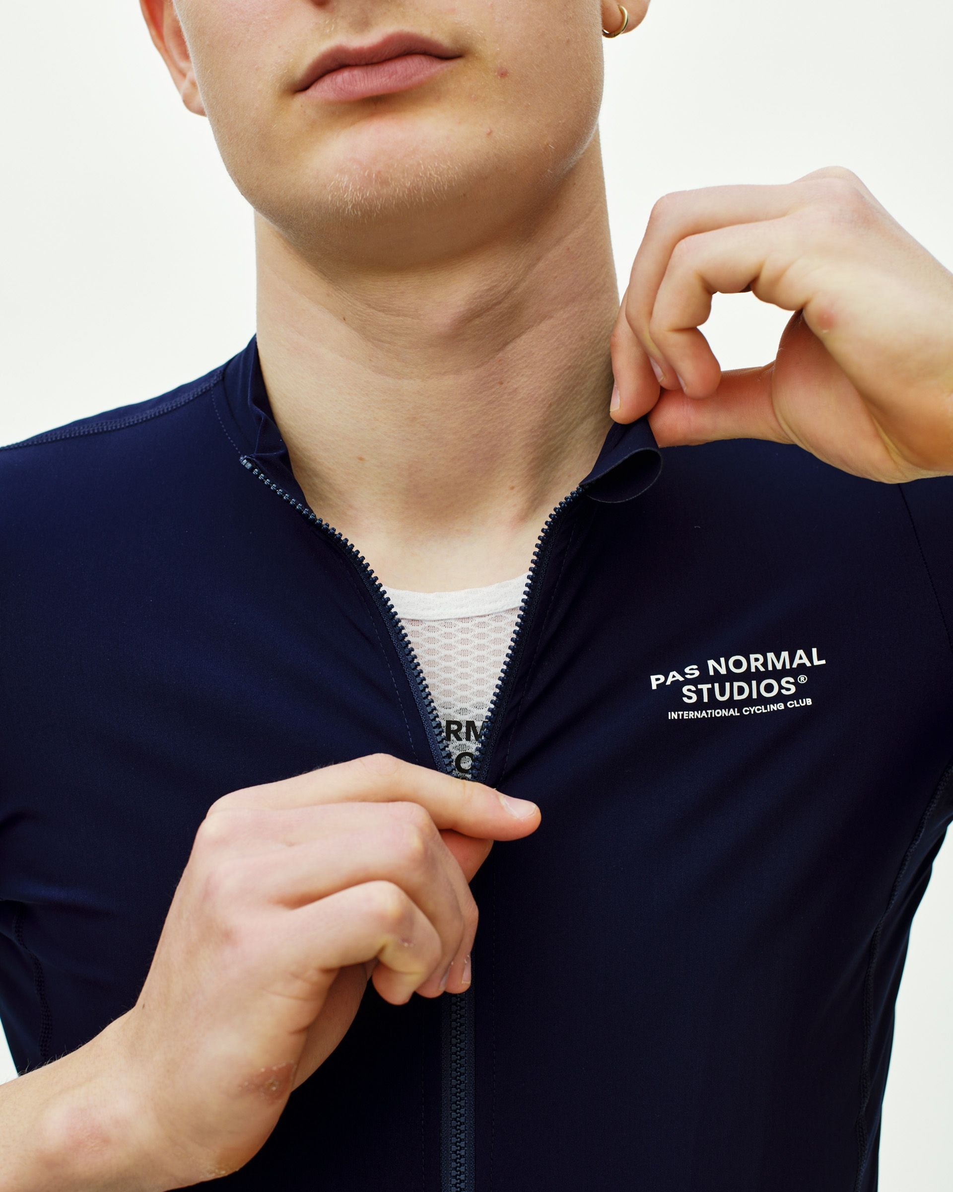 Maillot Manga Corta Pas Normal Studios Essential Hombre Navy #7