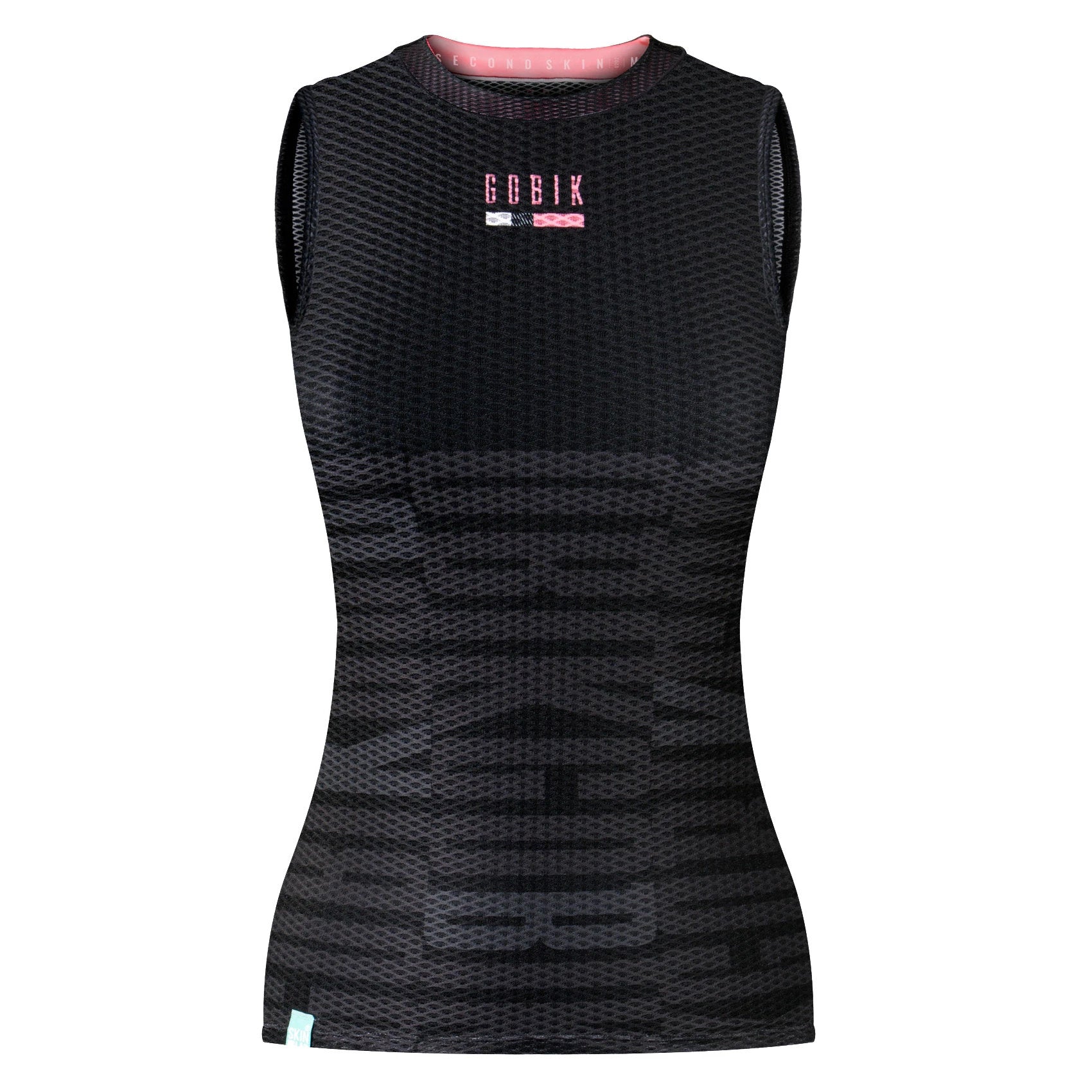 Second Skin Camiseta Interior Gobik Mujer Rose Tss Negra