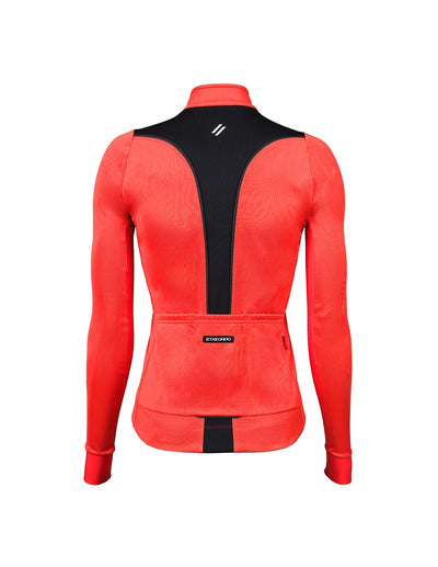Etxeondo Chaqueta Dena Fem Gore-Tex Windstopper Rojo Sandia/Negro #2