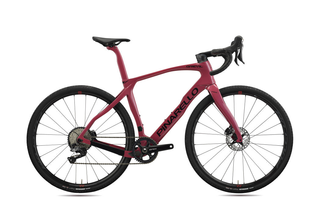 Pinarello Grevil F Shimano GRX 610 2x12v Fulcrum Soniq Al B362-Red Wine