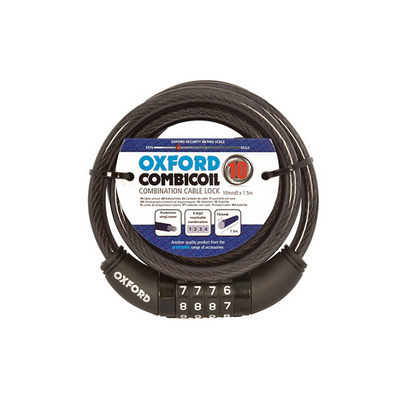 Antirrobo Cable OXC CombiCoil10 10x1500mm Negro #2