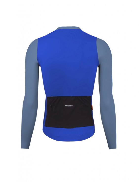 Etxeondo Maillot Alde M/L Color Edition Azafata/Indigo #2