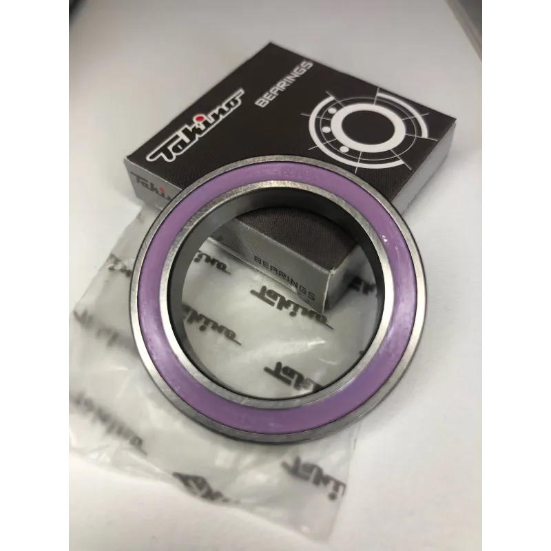 Rodamiento Takino Hybrid Ceramic 6805-2RVC3 ABEC 3 Grado 3 25x37x7mm Plata/Violeta #2