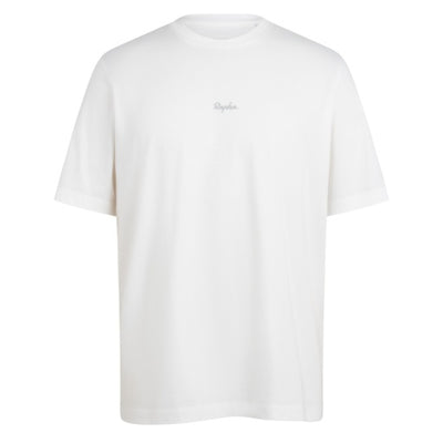 Camiseta Algodón Rapha Hombre White/Light Grey