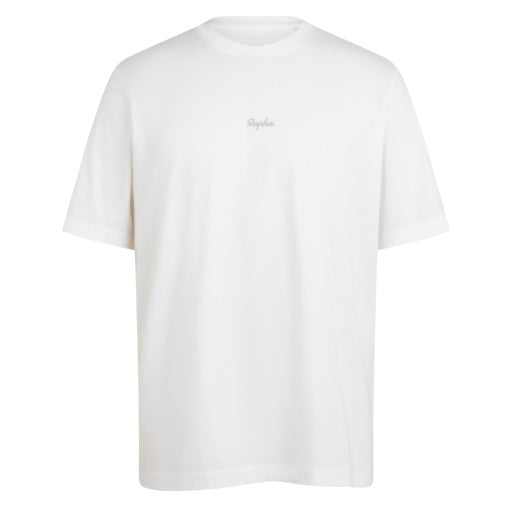 Camiseta Algodón Rapha Hombre White/Light Grey