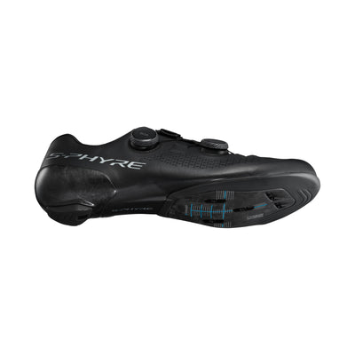 Zapatillas Carretera Shimano S-PHYRE SH-RC910 Ancha Negro #4