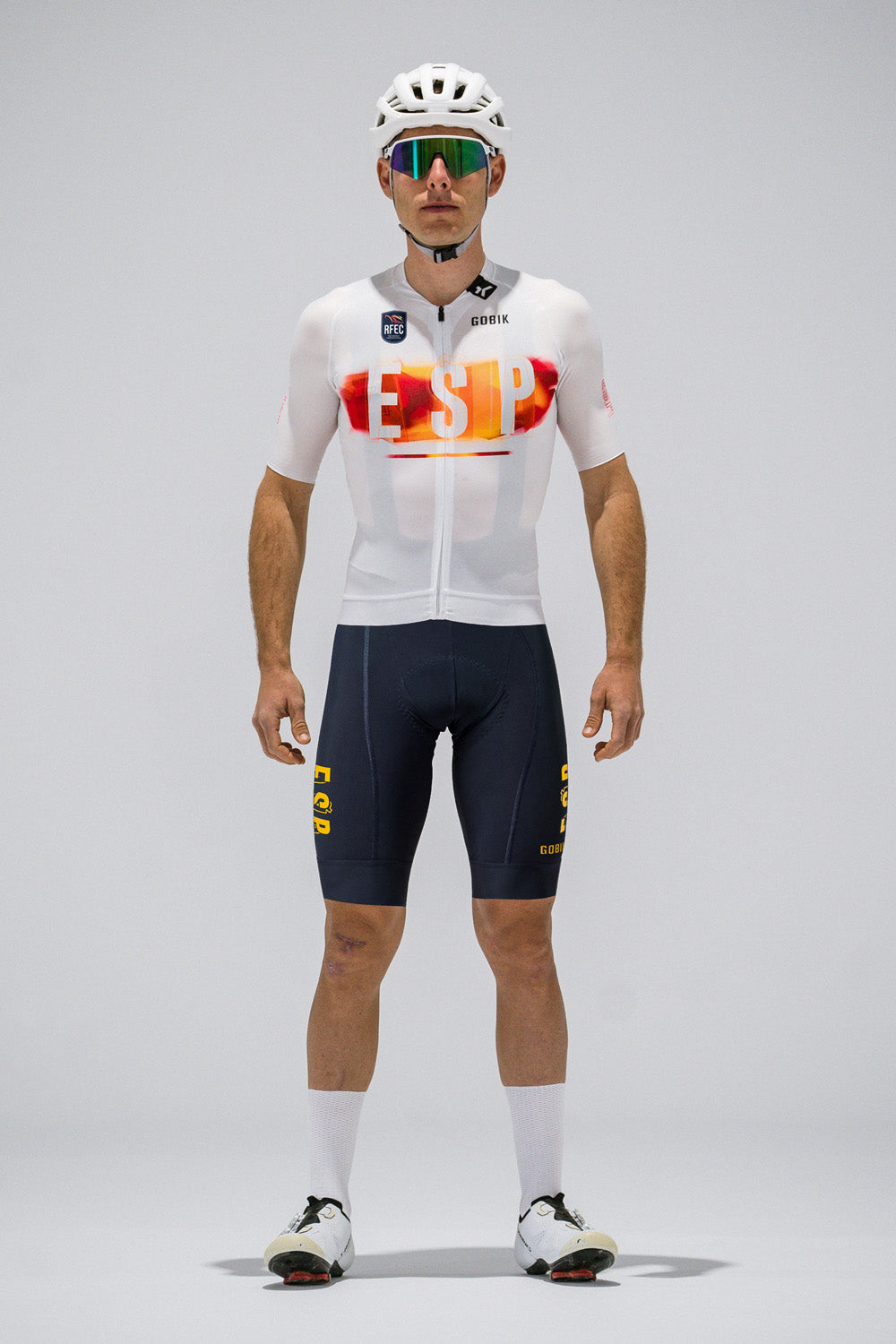 Gobik Maillot Manga Corta CX Pro 4.0 Unisex Blanco Rfec