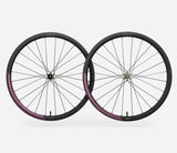 Oquo Wheelset Gravel RP35LTD Shimano HG Metallic Mulberry